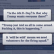 Replies to Trump’s call for a Jan. 6 rally by users on social media, per the Jan. 6 committee.